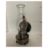 Decorative Wall Oil Lamp W/ Heated Shield