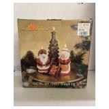 Lytetime 5-Piece Holiday Candle Garden Set