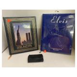 2 Commemorative Books and Leather Coin Purse