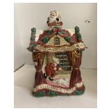 Large Night Before Christmas Cookie jar 9 in