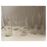 Box of Variety of Glassware