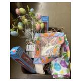 Lot of Easter Decorations