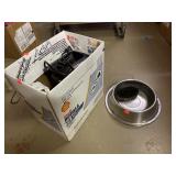 Group Lot Dog Bowl, Toaster, & More