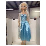 Frozen Elsa Doll.  Approximately 36 in Tall