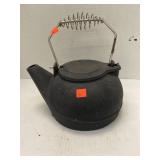 Cast Iron Kettle. Approximately 7 in Diameter