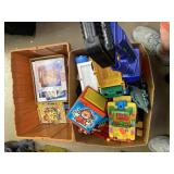 2 Boxes of Miscellaneous Toysand Tte of Children