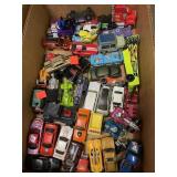 Lot of cars. Matchbox style.