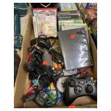 Video Game Lot - Games, Cords, Controllers, etc.