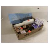 Group Lot Disney Stamps, Plastic Wrap, & More