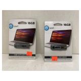 2 ct. - USB Flash Drives (16GB)