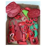 Variety cookie cutters.