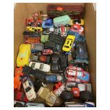 Lot of matchbox style toy cars.