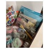 Group Lot Ribbon, Stickers, Craft Supplies, etc