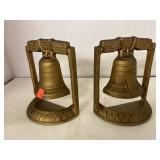Liberty Bell Metal Bookends