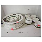 Golf Themed Dishes, Sugar Bill & Creamer