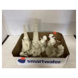 Group Lot Snowbabies Pieces