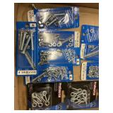 Lot of Machine Screws & Screw Eyes
