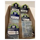 6 ct. - Various Screw & Nut Sets (700+ pieces)