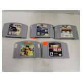 5 Cnt Nintendo 64 Games