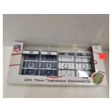 4 Pk Colts Toboggan Ornaments