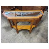 Glass,Top Sofa/Entryway Table 40W x 13D x 27T