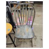 Distressed Wooden Chair