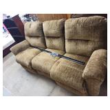 Couch W/Reclining Ends.(Rails are to Connect the