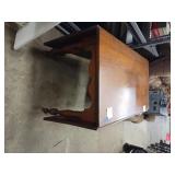 Hard Wood Large Drop Leaf  Table Appr48 x 69.5 in