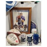 Lot of Colts Items & Decor
