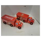2 Cnt Coca-Cola Truck Tins