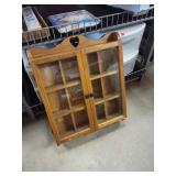 Glass Door Wall Nic Nac Cabinet 23 x 30 Inches