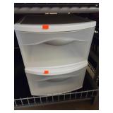 2 Cnt Steralite Storage Drawers