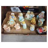 Flat of 12 Cherished Teddies