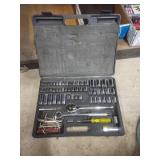 Tool Kit W/ Sockets, Rachets & Other Tools