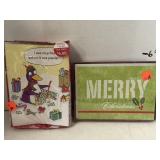 2 boxes of Christmas cards. New. 18 per pkg.