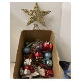 Lot of Christmas ornaments