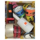 Lot of packing tape. Variety. With dispenser.