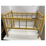 Vntg Doll Baby bed frame.  20.5x12.5x15 high