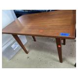 Small  wood coffee table. 30x 18x 19.5in.