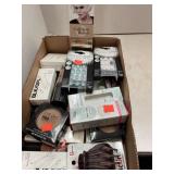 Lot of makeup.