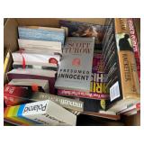 Lot of books & VHS tapes.