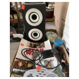 Misc lot. Speaker. Star Wars book. Game &