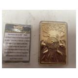 POKÉMON. #61 Poliwhirl. 23 karat Gold Plated