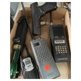 Misc lot.  Brinkman flashlight. Genex scanner.