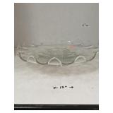 Pedestal Fluted Cake Plate.    13 in Diameter