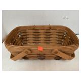 Longaberger Basket. Approximately 13in by 8 in