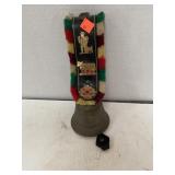 Decorative Brass Bell and Holder