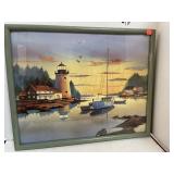 Lighthouse picture.  21x17in