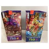 2 Magical World puzzles.