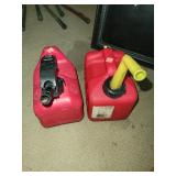 2 Cnt. 1 Gallon Gas Cans
